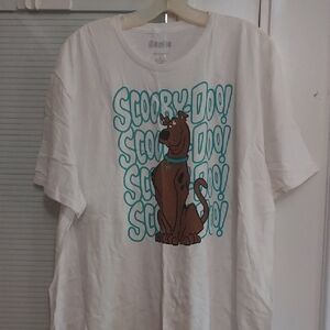 White Scooby-Doo Unisex Graphic T-Shirt